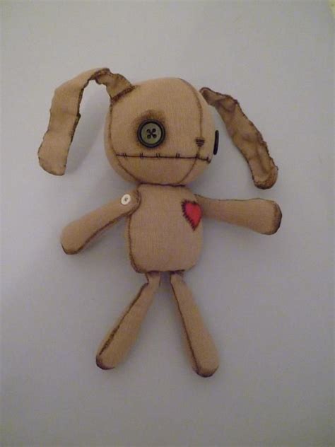 Voodoo Bunny Doll Handmade Creepy Cute Stuffed Animal Zombie | Etsy