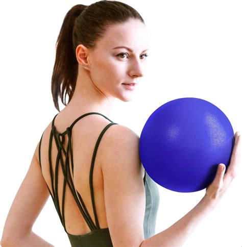 Minzimin Pilates Ball 9 Inch Core Ball, Small Exercise Ball with
