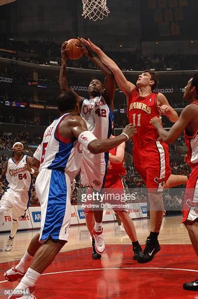 Atlanta Hawks Center Elton Brand Photos and Premium High Res Pictures ...