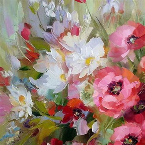 2982 best painting+ flowers images on Pinterest | Art floral, Flower ...