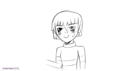 Chara Sketch Preview by UnderTaker1212 on DeviantArt
