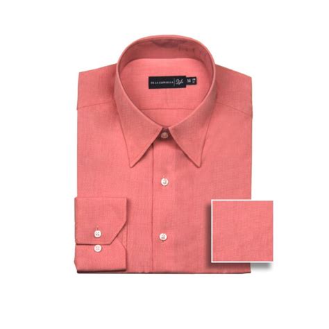 Camisa color salmón para hombre - DELAESPRIELLA STYLE