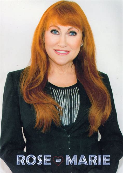 Legendary Irish singer and TV personality Rose-Marie has died suddenly