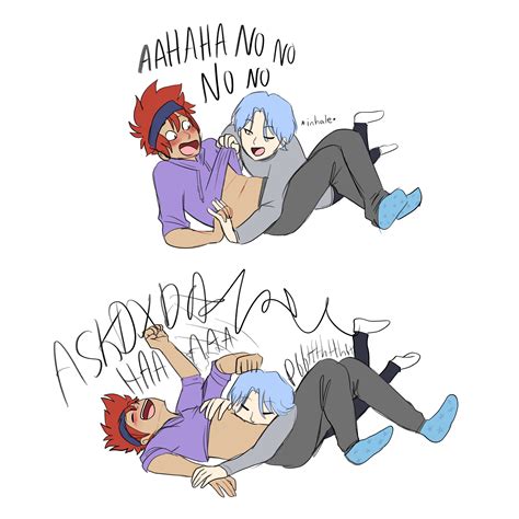 Renga tickling by ticklishfanart on DeviantArt