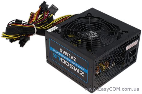Обзор и тестирование блока питания ZALMAN ZM500-LE. GECID.com