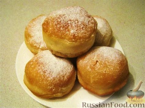 Пончики, рецепты на RussianFood.com: 260 рецептов пончиков