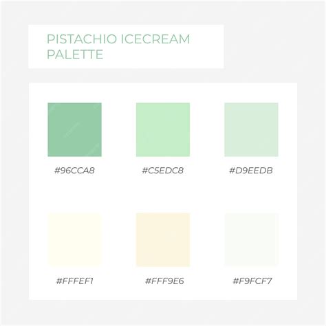 Paleta pastel verde nude. Paleta de cores na moda. Paleta de cores