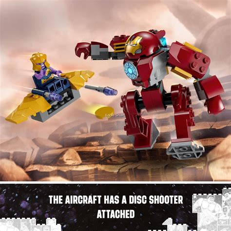 LEGO 76263 Marvel Iron Man Hulkbuster vs. Thanos Building Toy Set