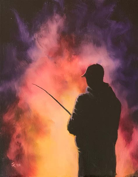 John Kenward Original Painting “Patience” – 8” x 10” – John Kenward ...