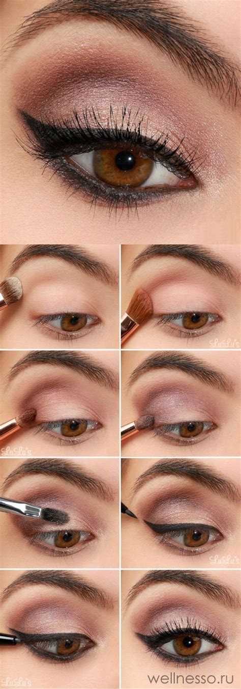 Смоки для карих | Макияж smokey eyes, Макияж для карих глаз, Идеи макияжа