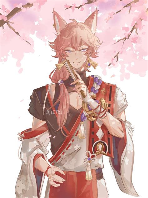 I genderbent Yae Miko cause I’m thirsty : r/Genshin_Impact