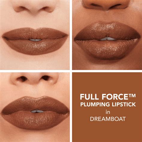 Buxom Full Force Plumping Lipstick - ’90s Nudes Angel - Rich Brown Nude
