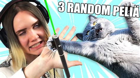 Pelataan 3 RANDOM peliä! - YouTube
