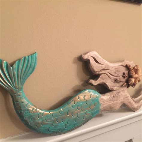 Mermaid/beach Decor/ Mermaid Wall Decor/ Beach / Beach Decor/ | Etsy