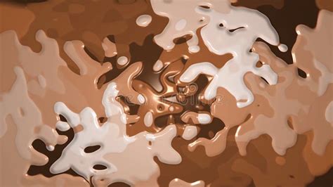 Mixing Hot Chocolate with Milk Stock Image - Image of flowing ...