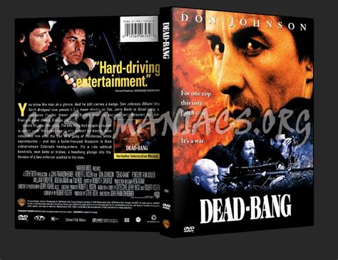 dead bang dvd cover dvd covers labels  customaniacs id