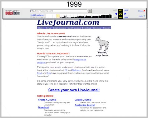 What Did It Look Like? — What Did http://www.livejournal.com Look Like ...