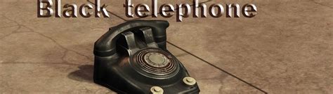 Black telephone at Fallout 4 Nexus - Mods and community