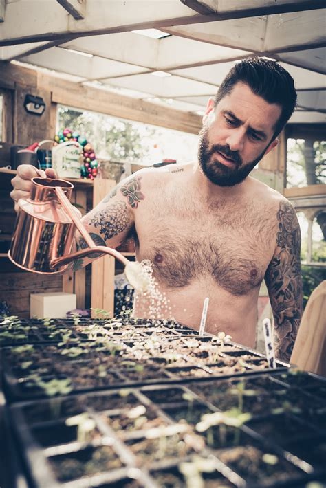 Mr Plant Geek's World Naked Gardening Day 2019 Photo Shoot