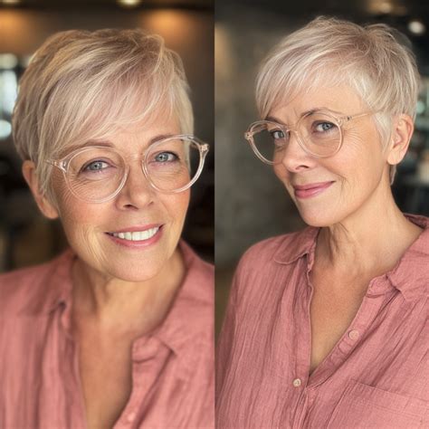 50 Gorgeous Angular Pixie Cuts for Fashion-Forward Women Over 70