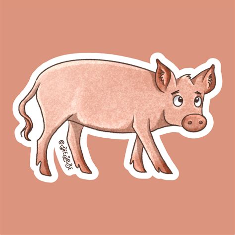 Pig Sticker