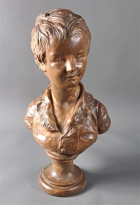 terracotta bust  alexandre brongniart  jean antoine houdon