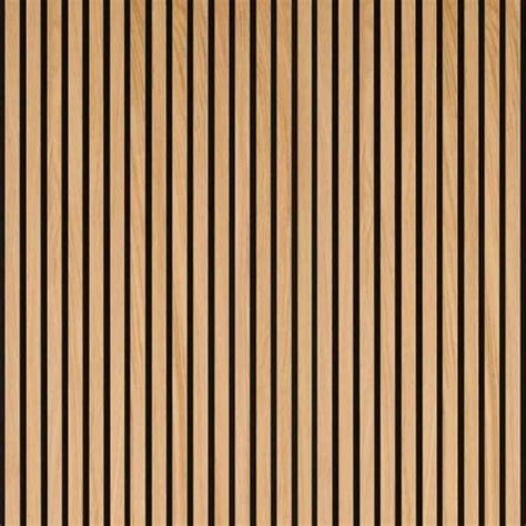 Акустичен панел с MDF ламели и подложка от PET филц с фуга - Acoupanels