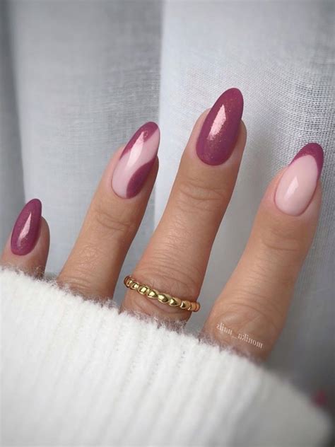 Pink Glitter Nails: 45+ Fabulous Designs and Ideas | Mauve nails, Nails ...