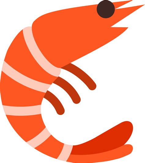 Download Transparent Shrimp Clipart - Shrimp Icon Png - ClipartKey