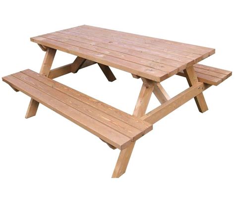 wooden pub style picnic benches  warner contracts