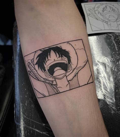 Luffy Tattoo One Piece