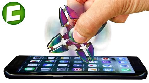 СПИННЕР 1000 MPH VS IPHONE / МОЖЕТ ЛИ СПИННЕР СЛОМАТЬ АЙФОН? - YouTube