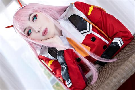 Zero Two from Darling in the Franxx by SeraphimEternal : r/cosplaygirls