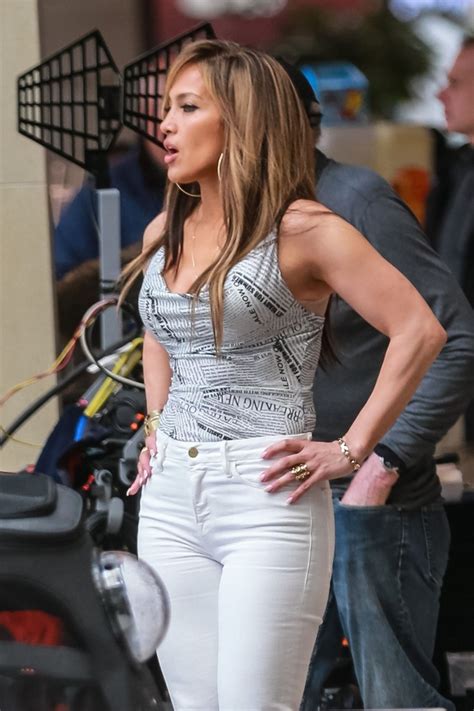 Jennifer Lopez in Casual Attire - "Hustlers" Set 03/26/2019 • CelebMafia