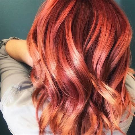 Цвет волос Розовое золото: 5 популярных оттенков для окрашивания Rose Gold