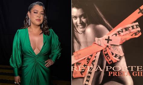 Pret A Porter Preta Gil - Primeiro disco de Preta Gil trazia fotos da cantora nua na capa; relembre