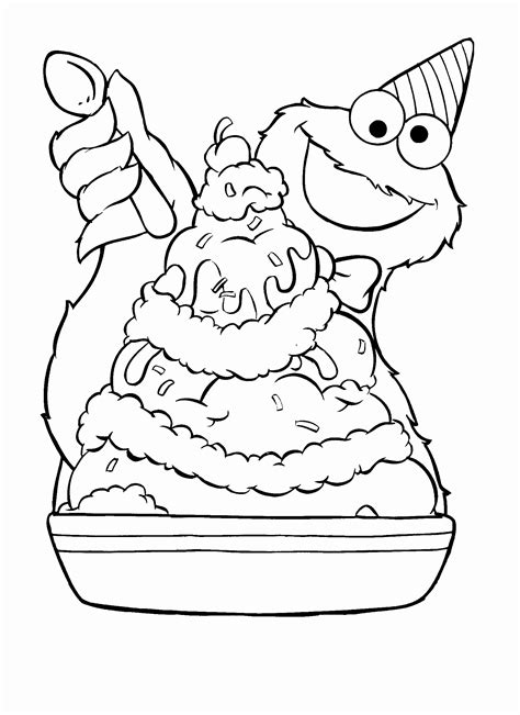 cookie monster coloring pages 8