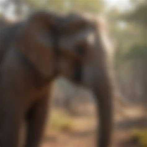 How Elephants Employ Strategies for Self-Protection