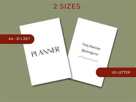 The Ultimate Undated Planner Digital Printable Video - Etsy
