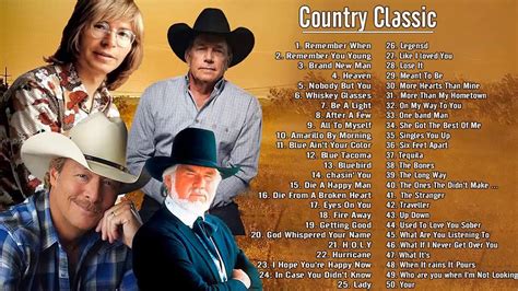 Best Classic Country Songs Of 1980s|Greatest 80s Country Music|80s Best ...