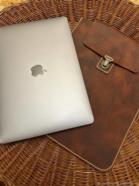 Кожаный чехол для ноутбука Macbook в интернет-магазине Ярмарка Мастеров ...