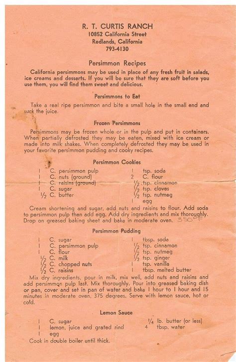 by Juli Lloyd on Redlands, My Home Town | Persimmon recipes ...