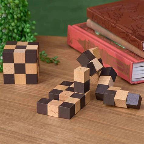 smart brain    snake cube puzzle switched  kids