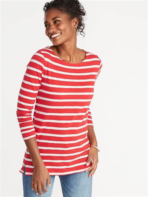 Relaxed Mariner-Stripe Tee for Women | Old Navy