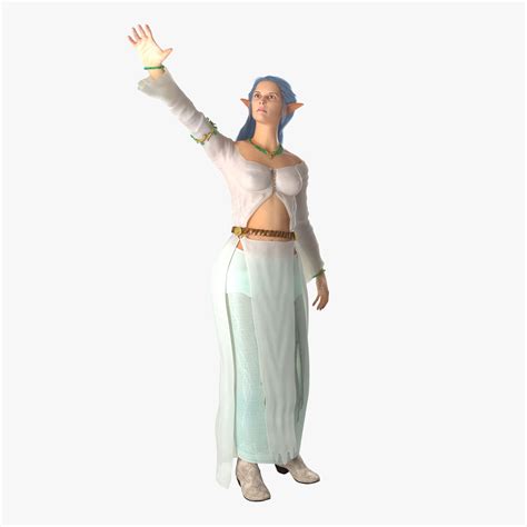 Female Elf 3D Model $149 - .max - Free3D