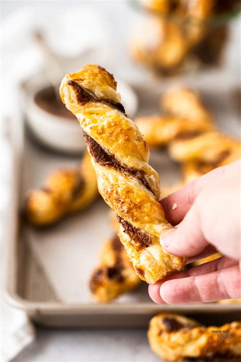 nutella puff pastry twists sugar salt magic