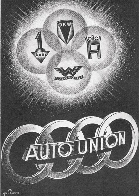 История логотипа Audi: foto_history — LiveJournal