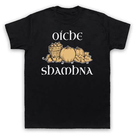 OICHE SHAMHNA SAMHAIN NIGHT GAELIC HALLOWEEN NIGHT MENS T SHIRT-in T-Shirts from Men's Clothing ...