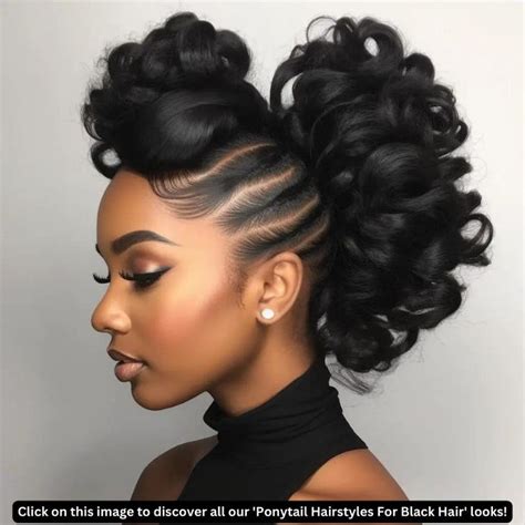 40 Ponytail Hairstyles For Black Women & Hair | Sleek ponytail ...