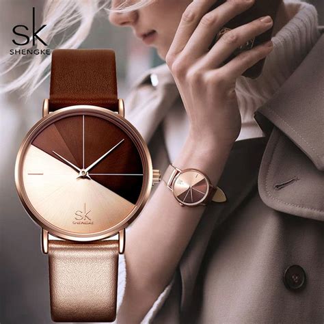 Shengke SK Роскошные для женщин часы Творческий модные женские туфли ...